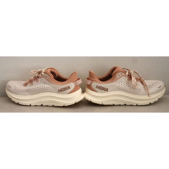 HOKA One One Women's Sz 10.5B Vanilla/Sandstone Kawana 2 Running Shoes - Picture 9 of 13